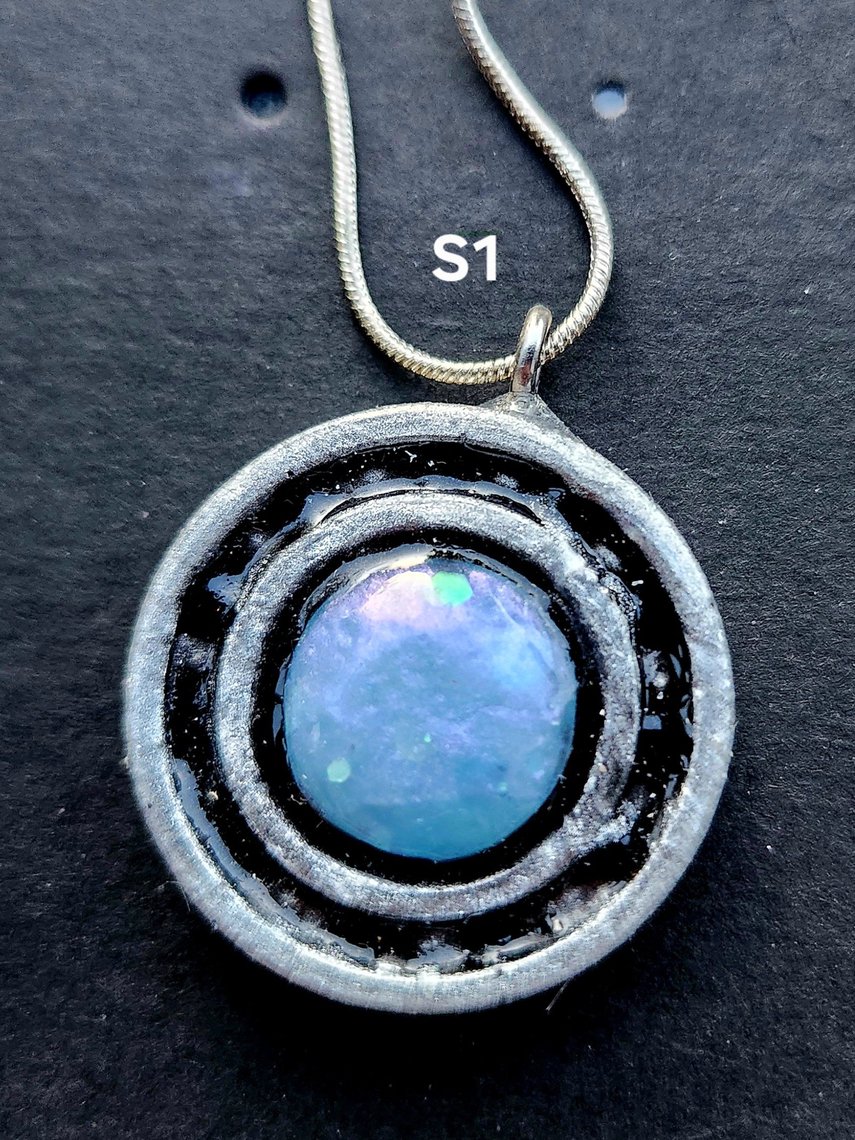 Silver Industrial Jeweled Medalion product image (2)