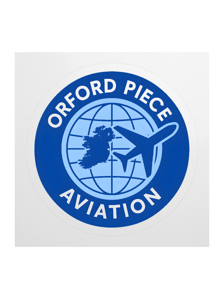 Orford Piece Aviation Kiss Cut Sticker product image (1)
