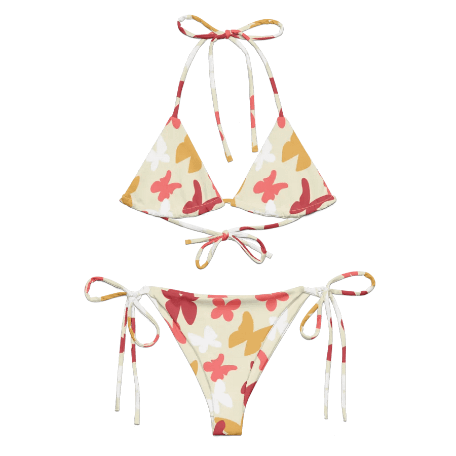 All-Over Print String Bikini - Butterfly product image (2)