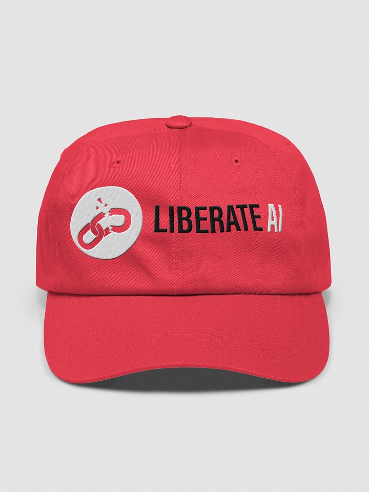 Liberate AI Movement Hat (Red or Blue) product image (1)