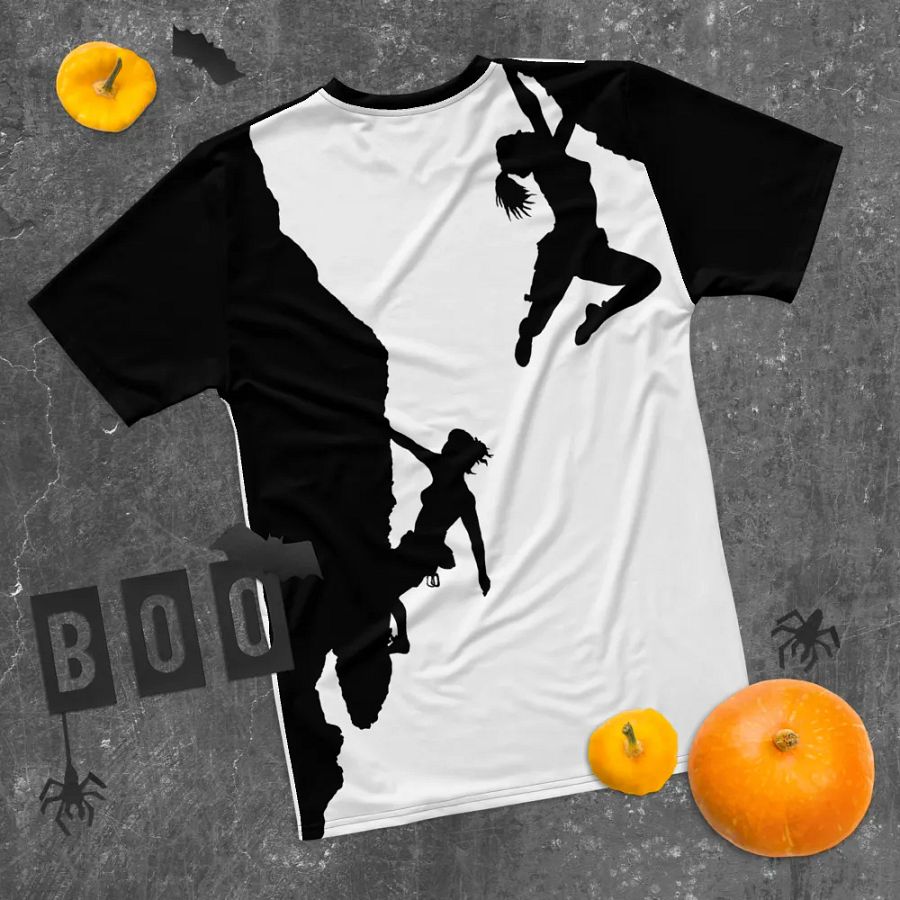 women rock climbing T shirt product image (10)