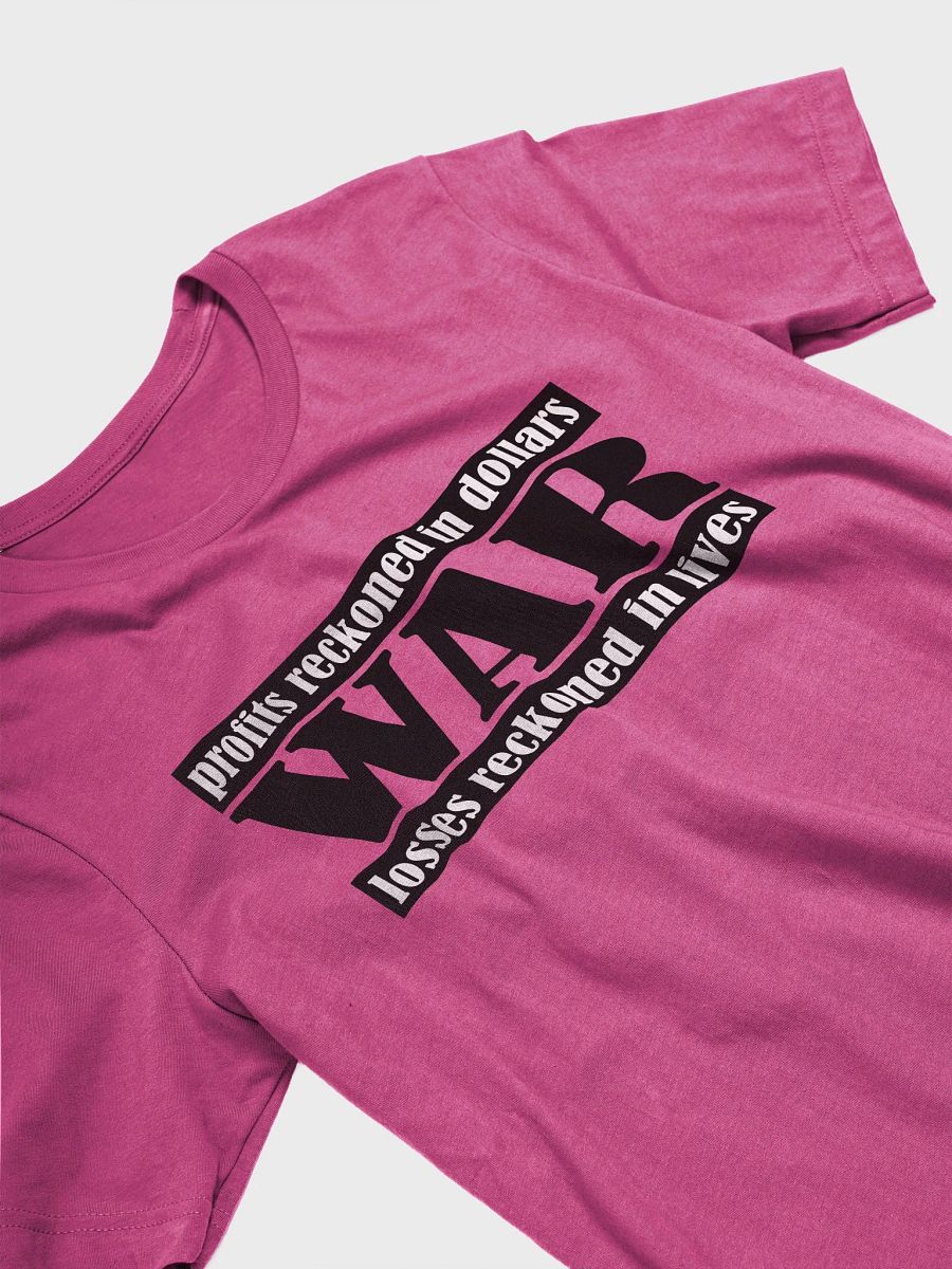 The Cost Of War - Bella+Canvas Supersoft T-Shirt product image (4)