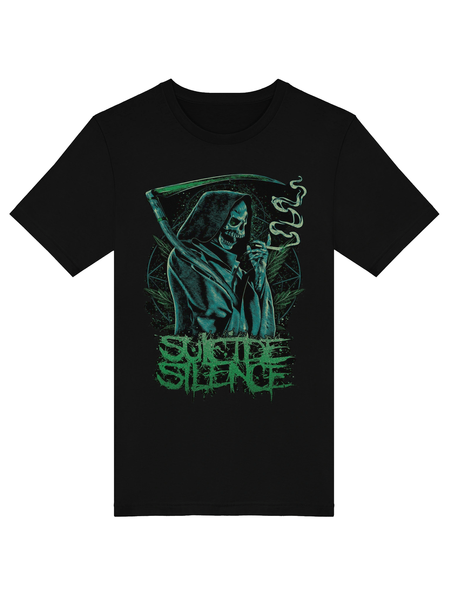 Grim Reaper Smoke Scythe T-Shirt product image (5)