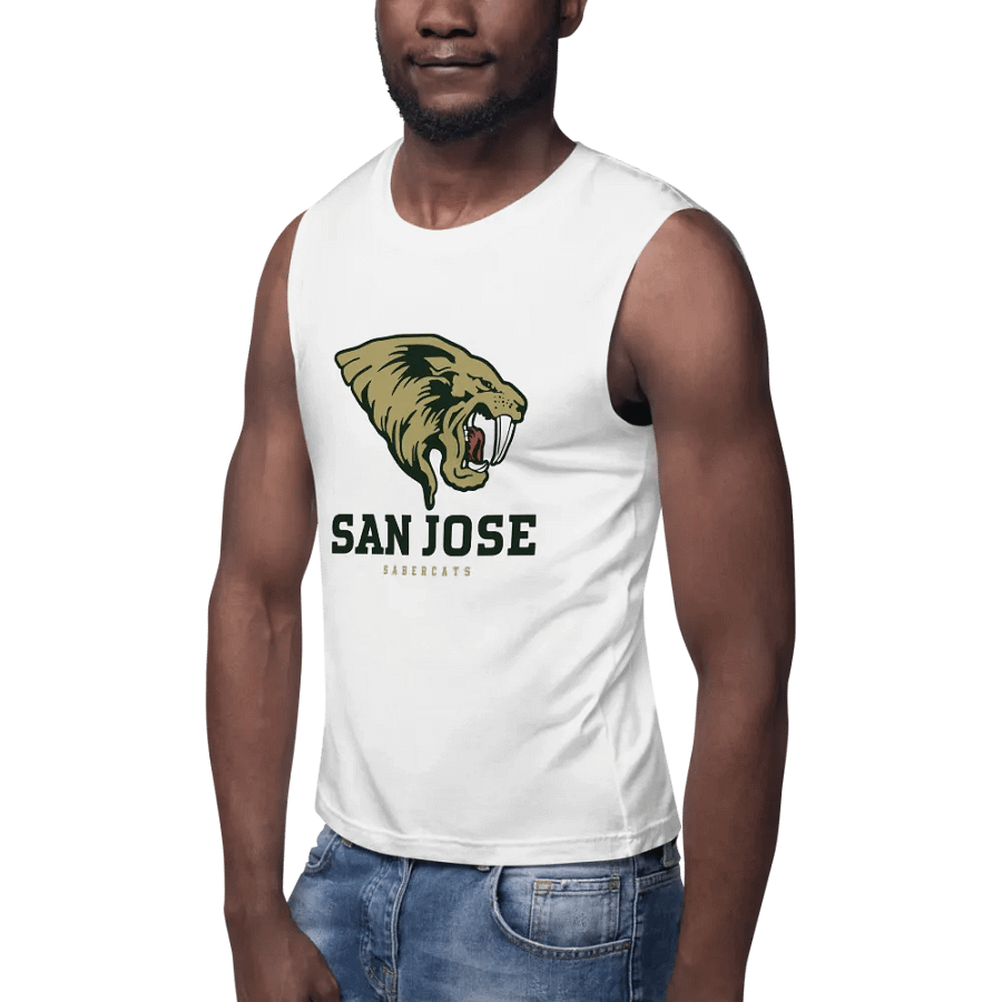 San Jose Sabercats Team Muscle T-Shirt product image (7)
