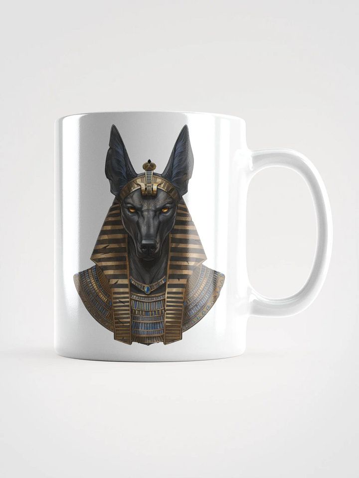 Anubis - The God of the Dead White Glossy Mug product image (1)