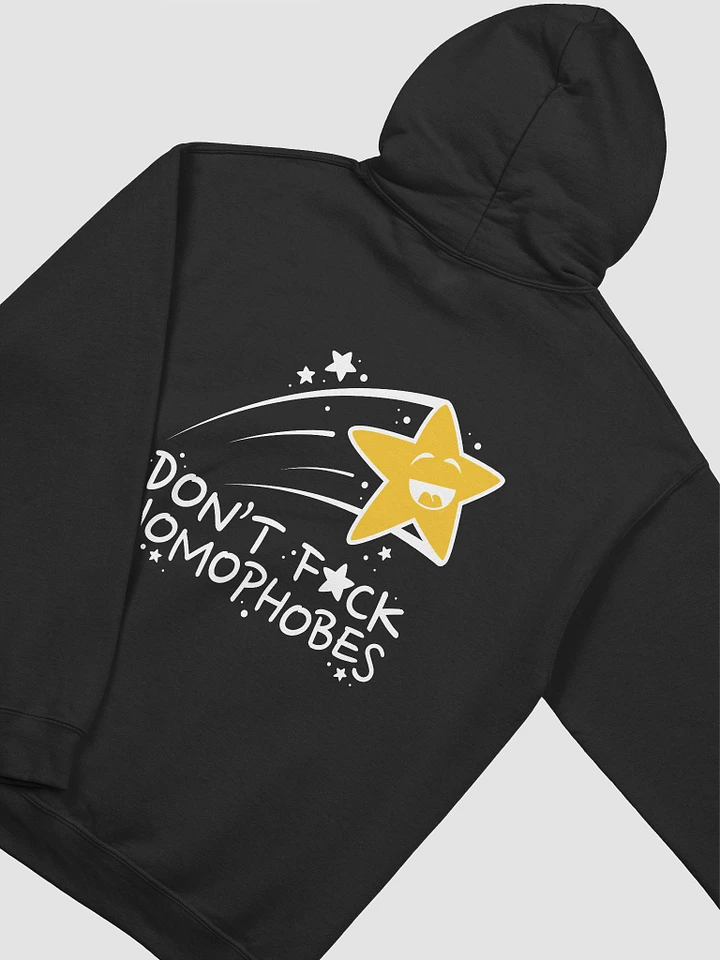 Don't F*CK Homophobes Hoodie - Yellow product image (1)