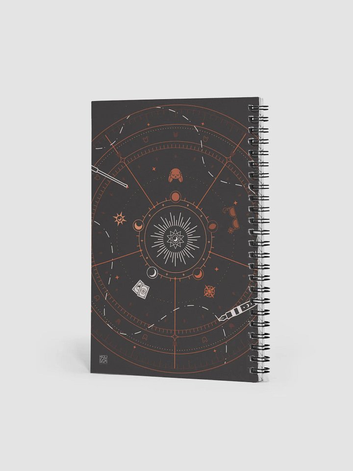 Glaring Teacher Spiral Notebook, Dark Mode Edition product image (2)