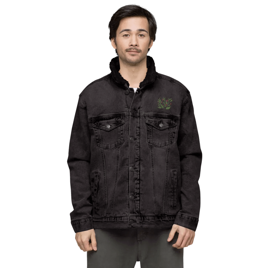 Droplet Flower Denim Jacket product image (6)