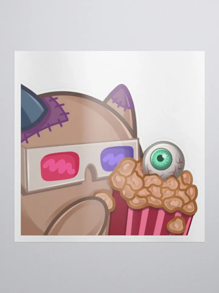 Popcorn Emote [STICKER] product image (1)