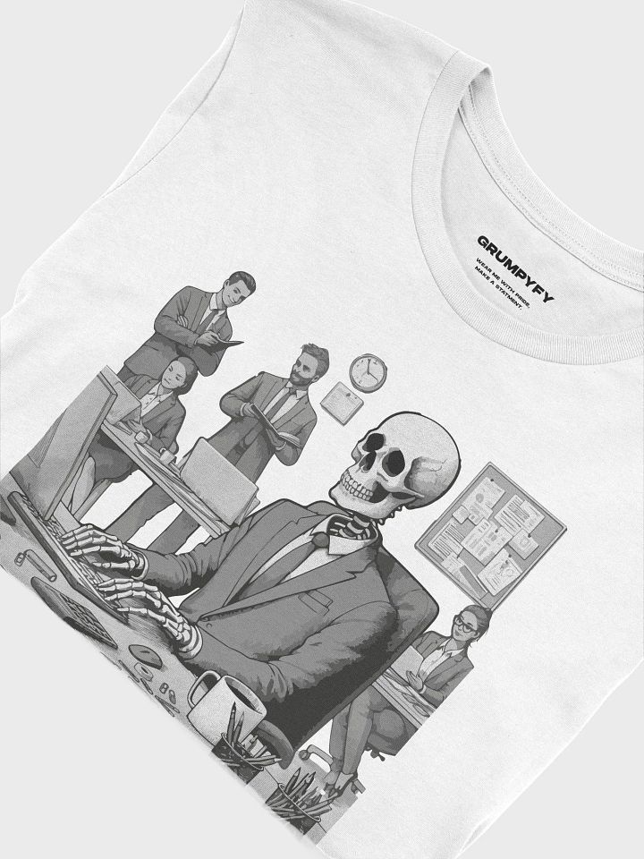 Corporate Skeleton (White Premium T-Shirt) product image (2)