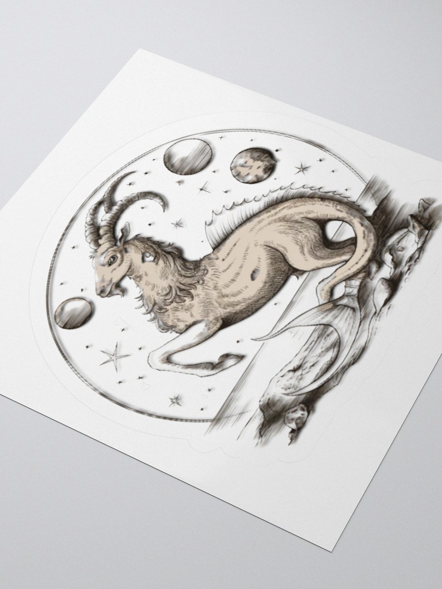 Capricorn Sea-Goat Sticker product image (7)