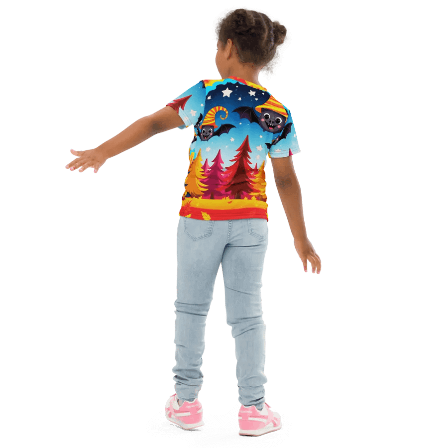 Rainbow Bat Magic Kids T Shirt product image (9)