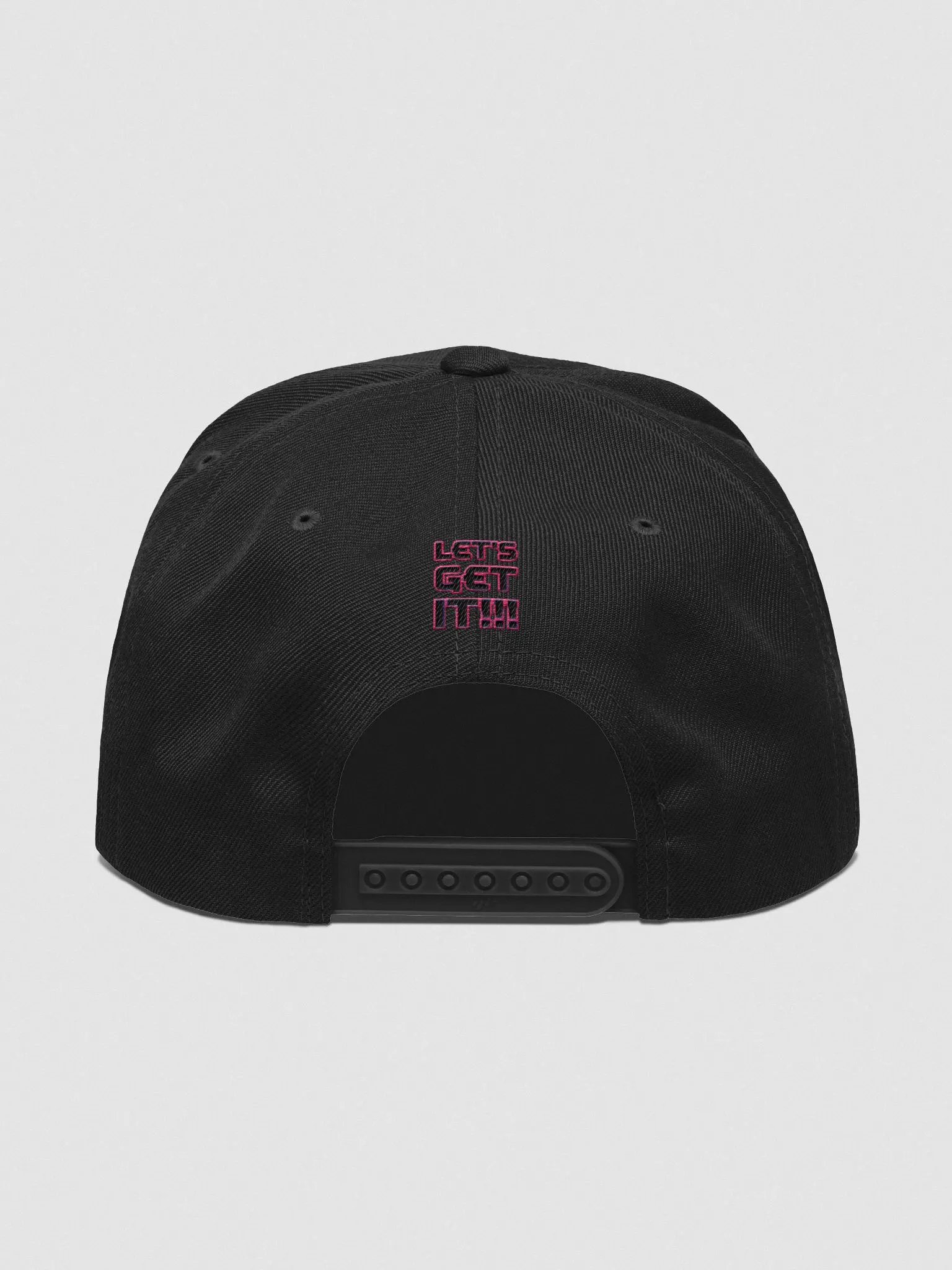 Iconic Black/Pink Logo Snapback Cap product image (4)