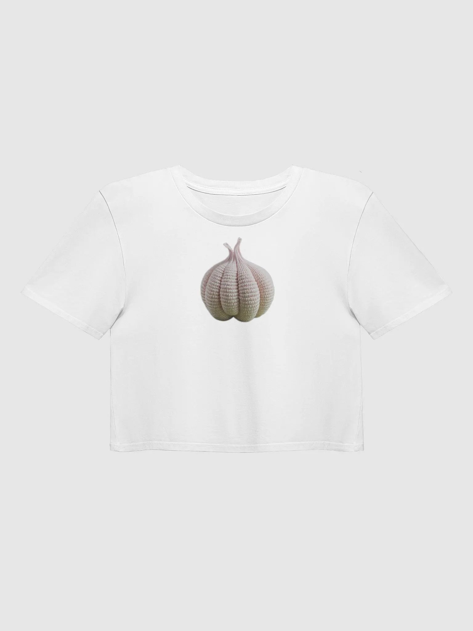 CozyAvocado Women's Premium Garlic Crop Top #6 product image (1)