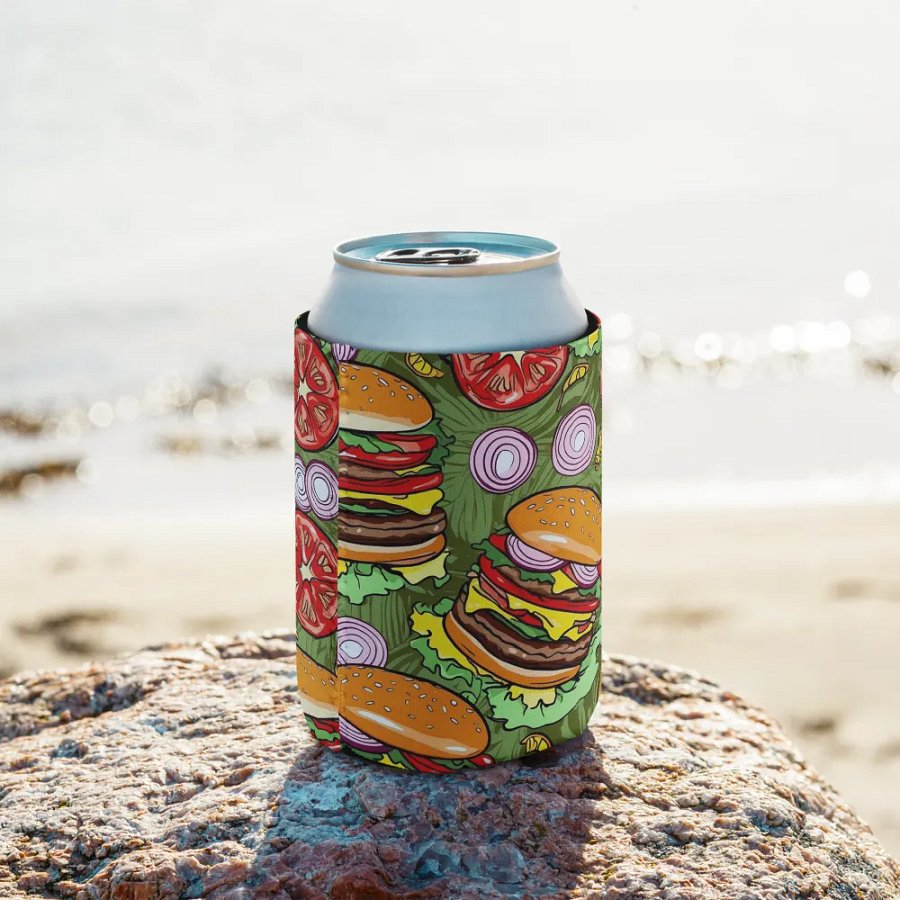 Hamburger BBQ Bliss Hawaiian Koozie product image (10)