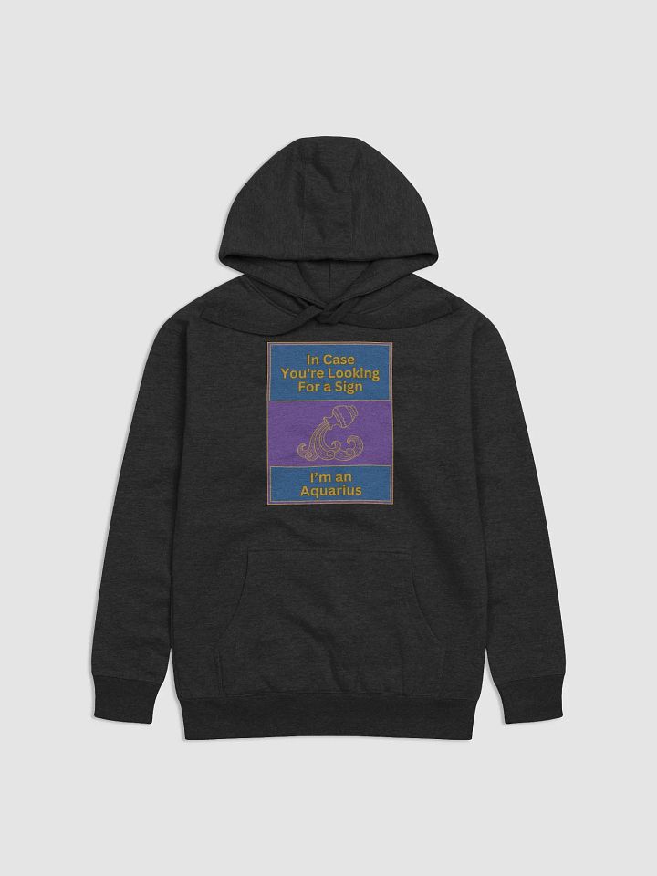 In Case You’re Looking For A Sign Aquarius Zodiac Sign Hoodie, Zodiac Sign Vibes Hoodie, Aquarius Hoodie, Astrological Hoodie product image (1)