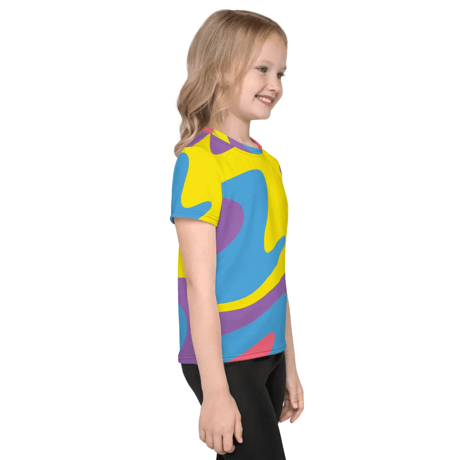 All-Over Print Kids Crew Neck T-Shirt product image (4)
