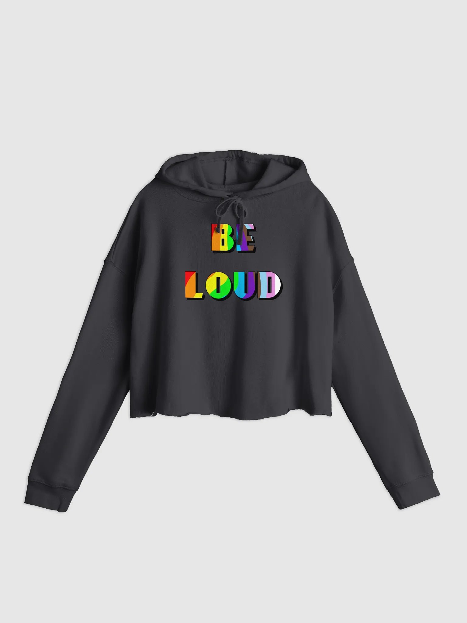 Be Loud Crop Hoodie product image (1)