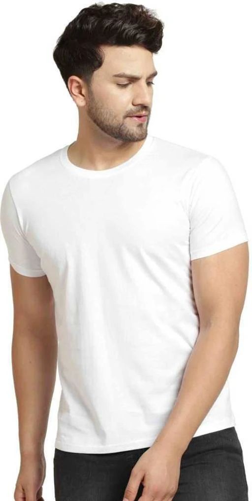 New Solid ROUND NECK T-Shirt product image (1)