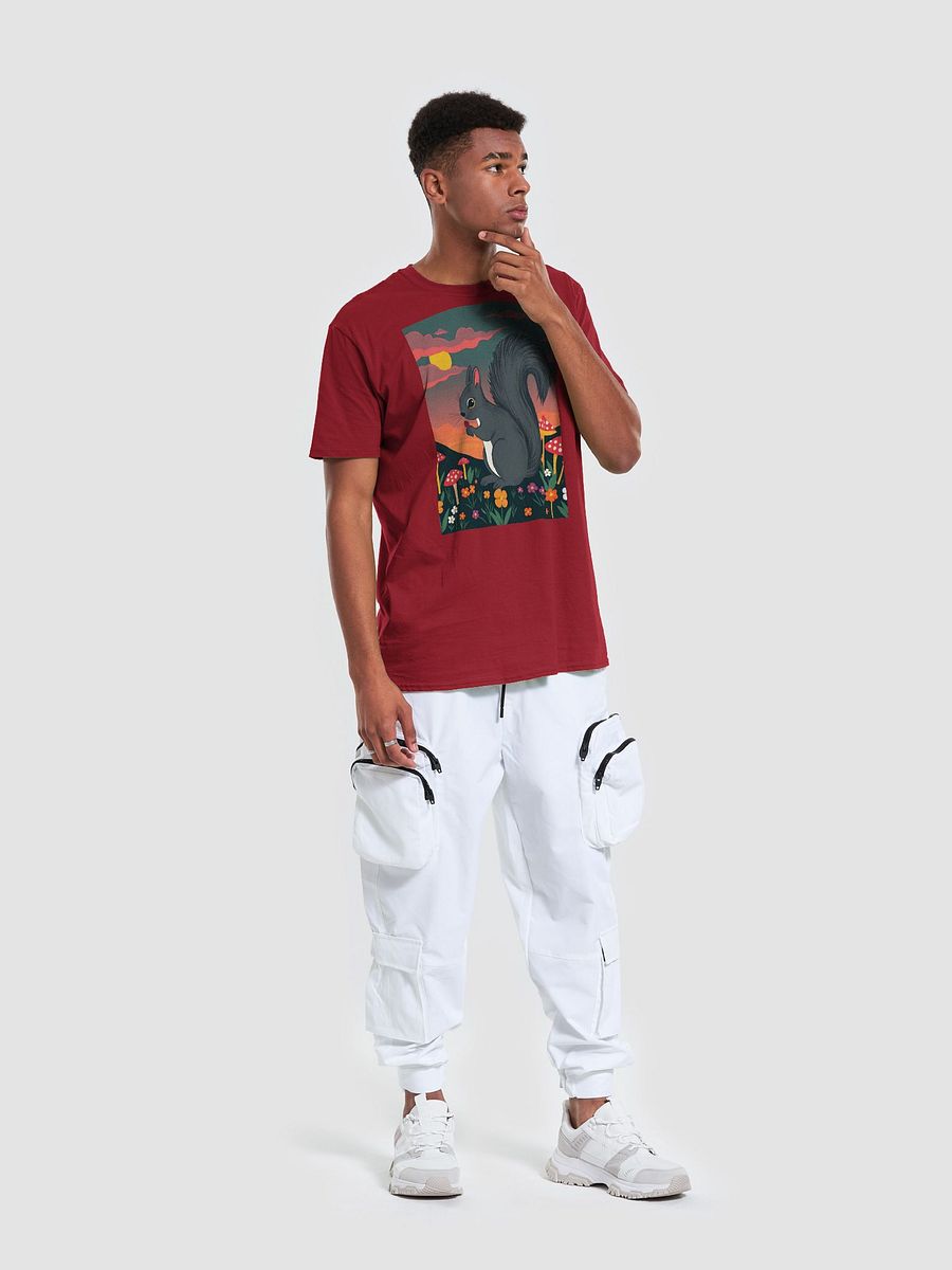 Sunset Squirrel Unisex T-Shirt product image (5)