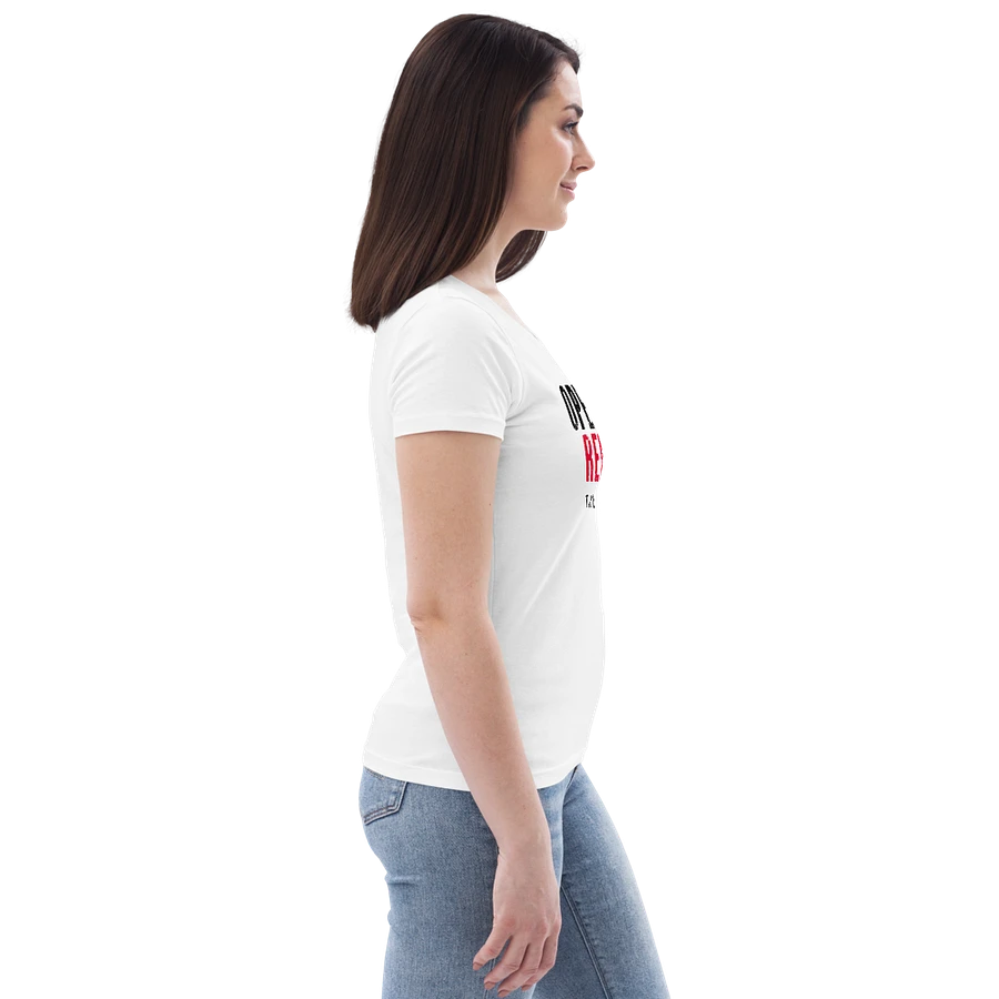 ORP Women’s Fitted T-shirt (White) product image (15)