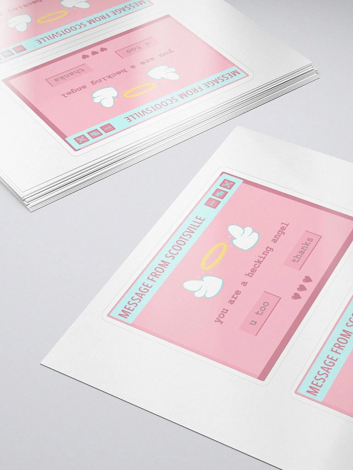 You Are a Hecking Angel Sticker product image (2)