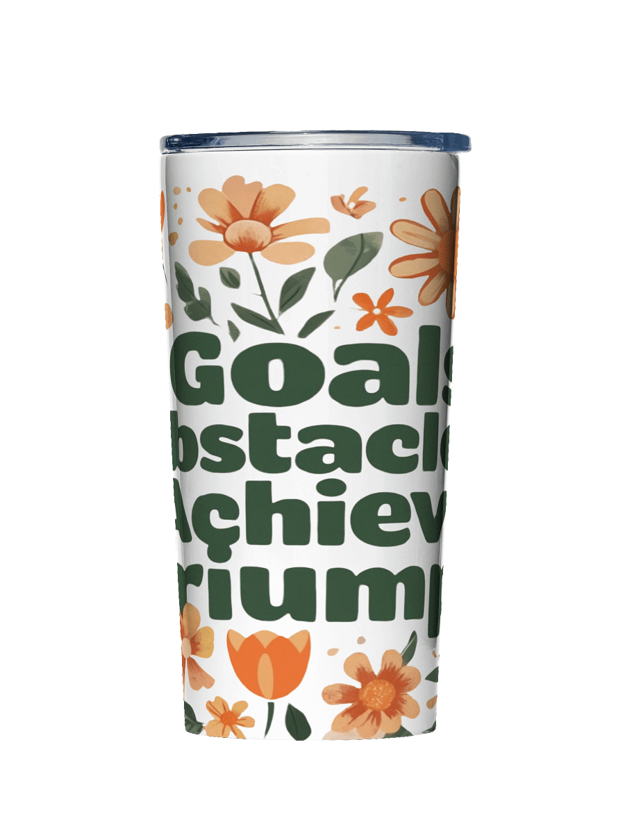 Triumph Floral Stainless Steel Tumbler product image (1)
