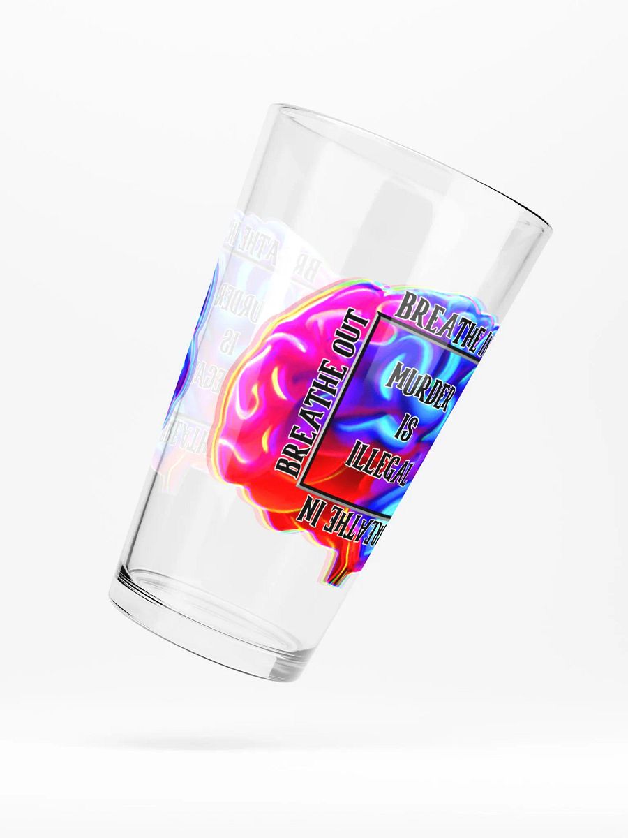Breathe Shaker Pint Glass product image (5)