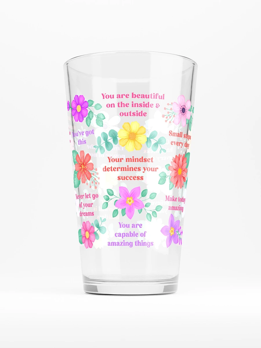 Vibrant Floral Blooms Motivational Quotes - Tumbler product image (1)