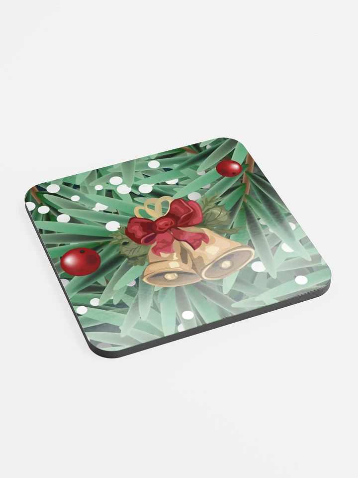 Festive Bells Cork Coaster Set gift for entertainers moms colleagues friends product image (2)