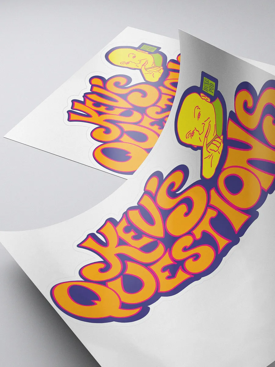 Kev's Questions Sticker! product image (4)