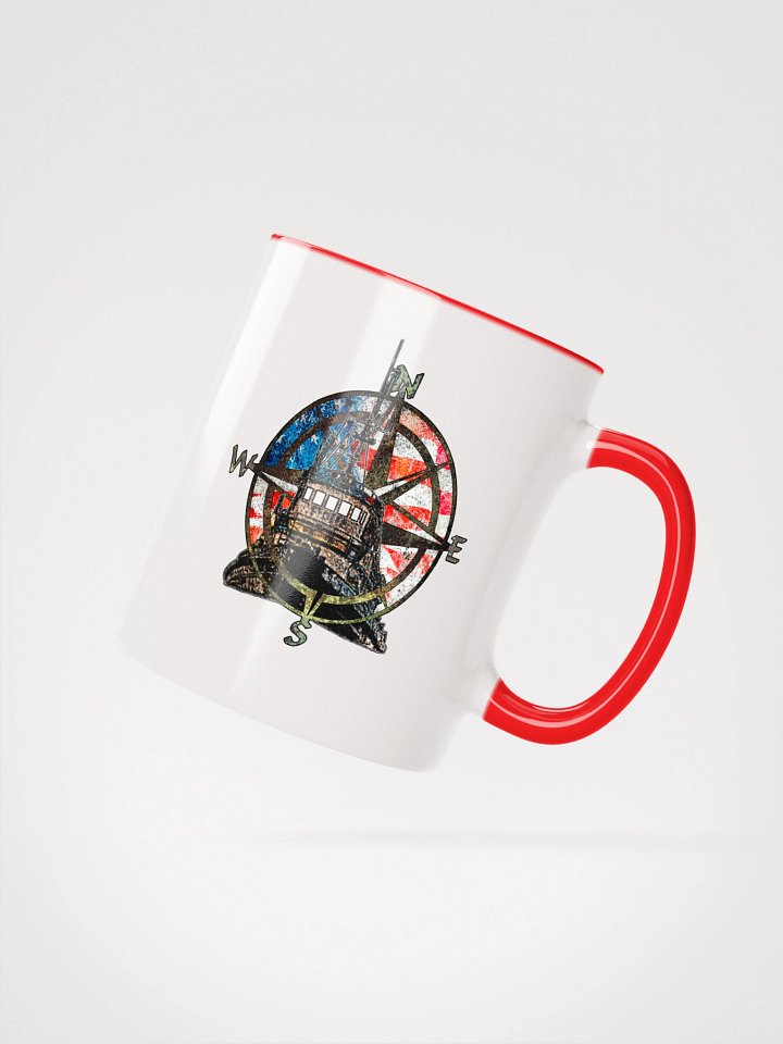 Compass Rose Pacific Falcon Flage Mug 11oz & 15oz product image (2)