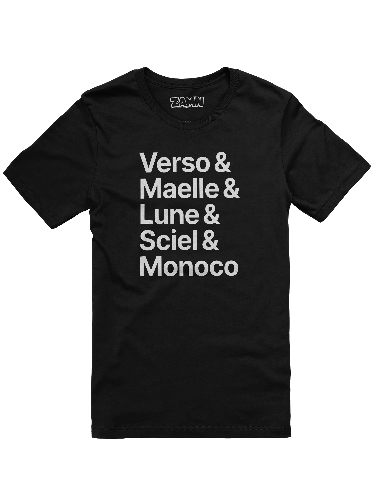 Clair Obscur: Expedition 33, Act II Names Tee product image (1)