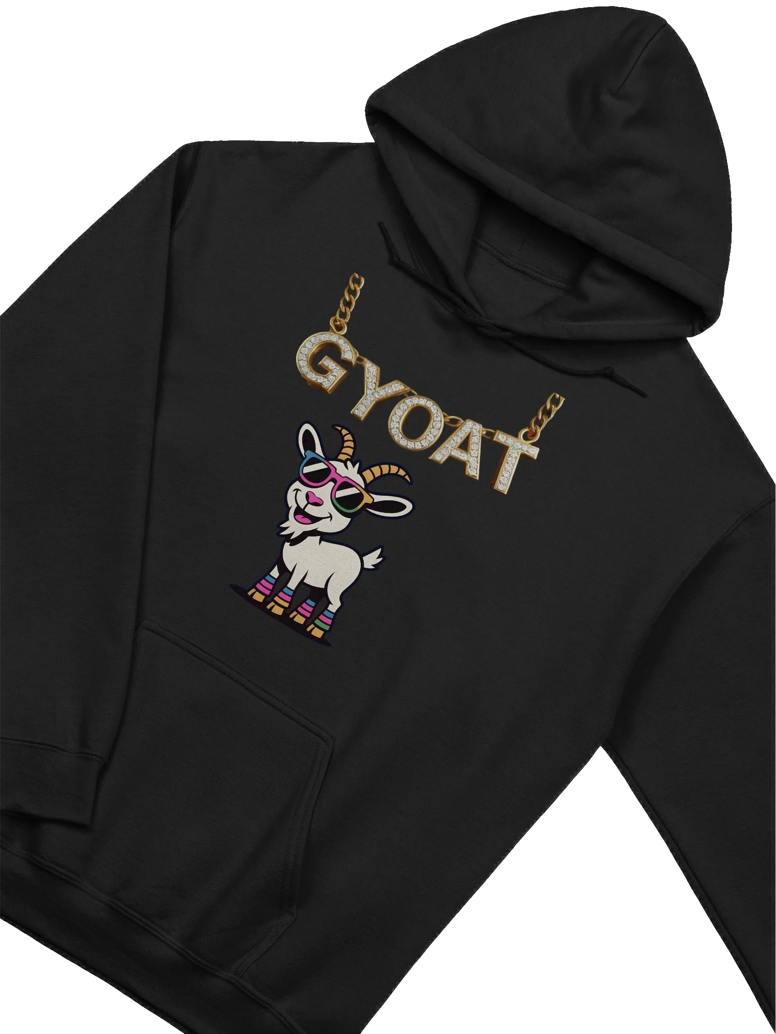 GYOAT Gold Chain with Goat Hoodie product image (5)