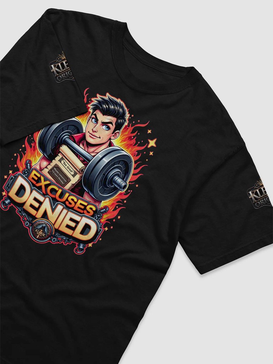 Fitness T Shirt logo - Excuses Denied product image (92)