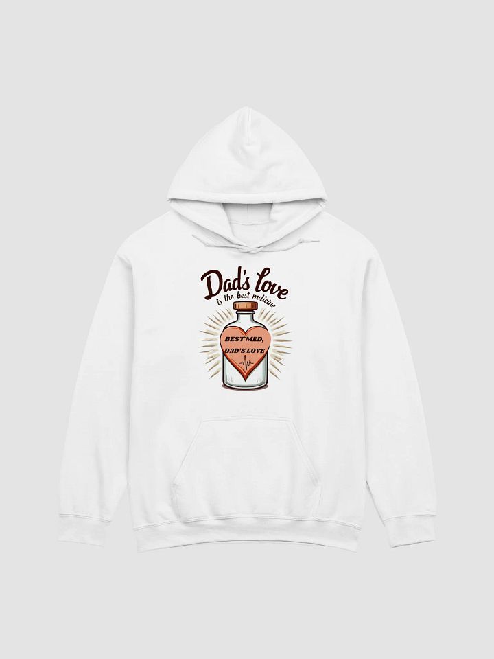 Dad's Love Medicine Heart Hoodie product image (6)