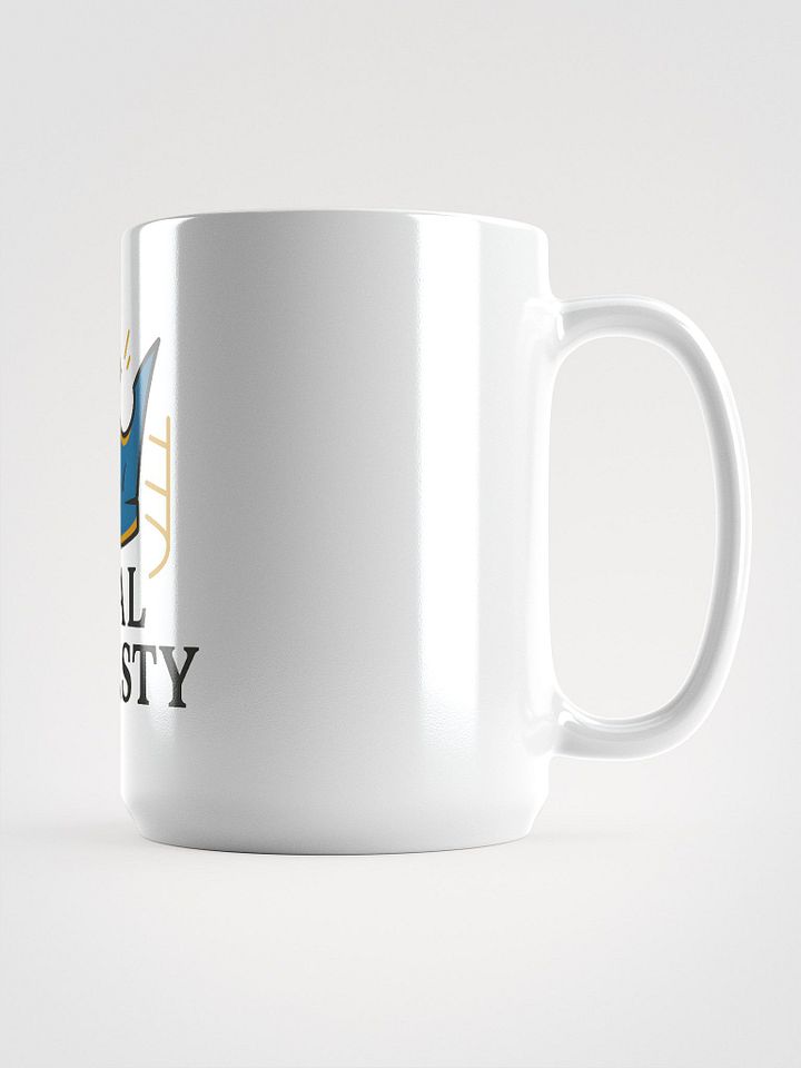 Crowned Chaos: Dual Dynasty Emblem Mug product image (1)