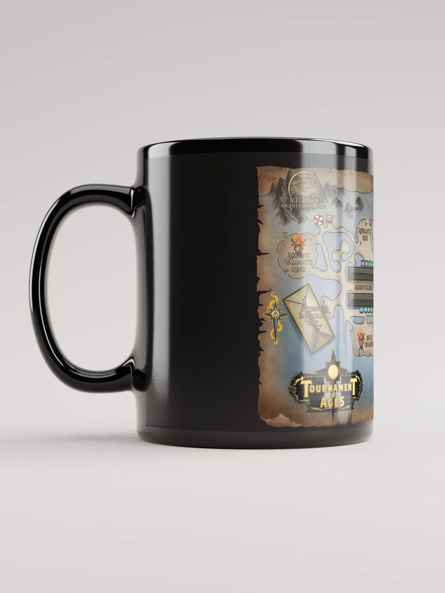 Tournament of Ages - Fairegrounds Map - Black Glossy Mug product image (6)