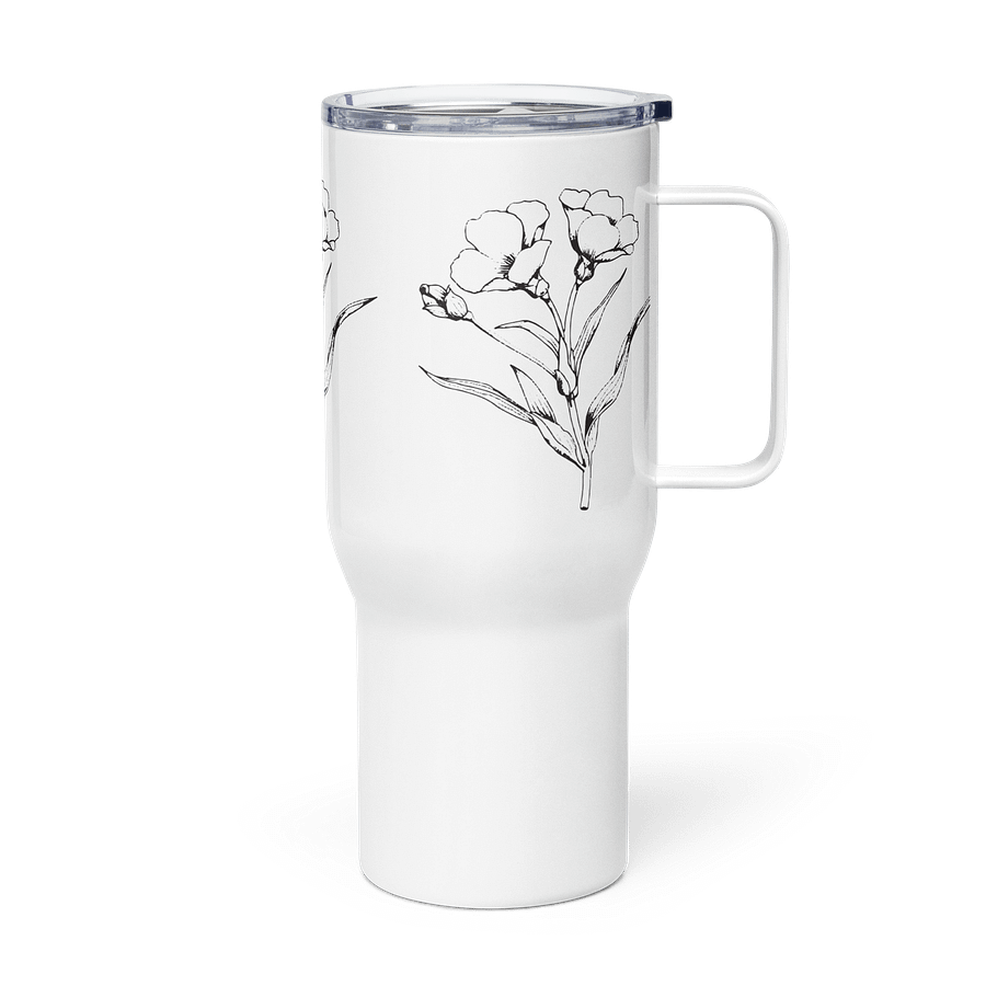 Floral Harmony Stainless Steel Travel Mug product image (4)