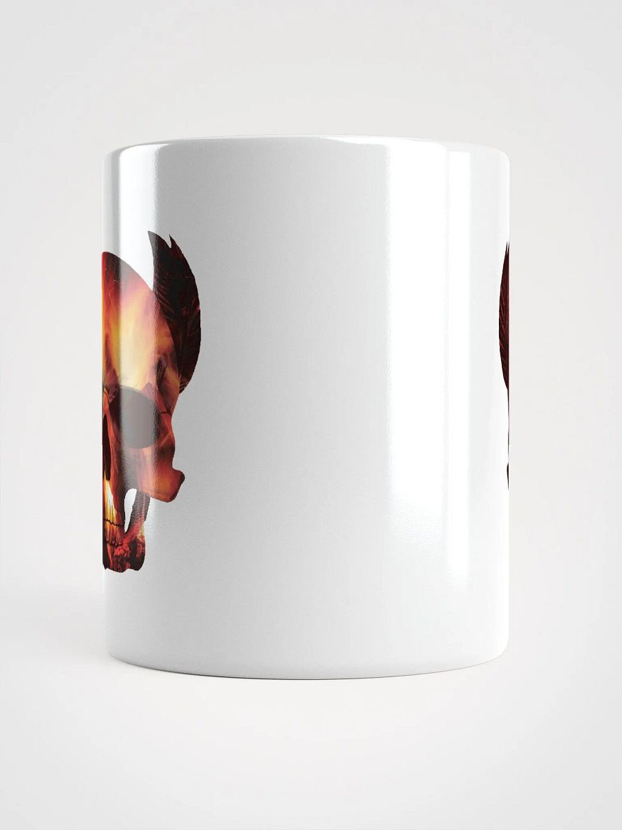 Skull with Fire Inside Skull, skulls, skull art design, skeleton, skull and bones, scary, skull tattoo, artistic skull, human skull, dark skull, bones, Halloween product image (5)