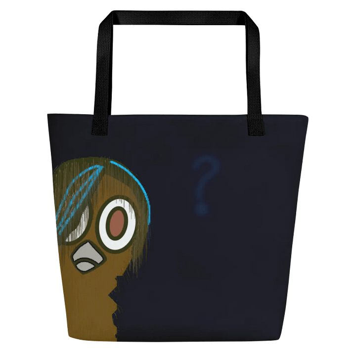 Emu Milo and Dillama Question Large Tote Bag w/ Pocket product image (1)