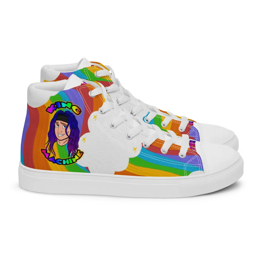 Rainbow mens hightop product image (7)