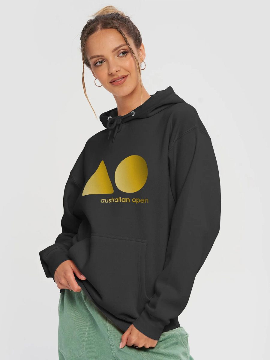 australian open sports tournament Golden Triangle Circle Logo Hoodie product image (20)