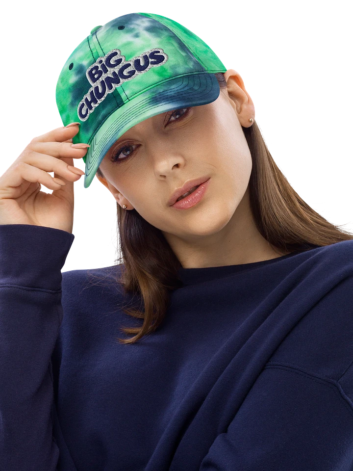 Big Chungus embroidered tie-dye dad hat product image (1)