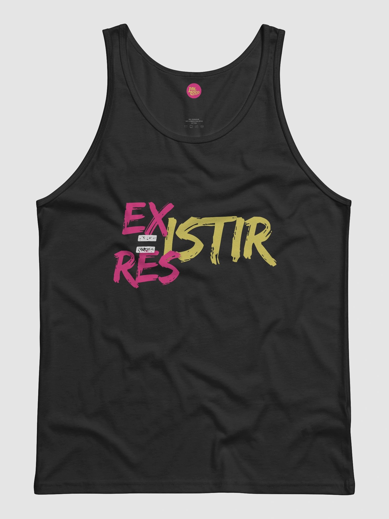 "Existir = Resistir" Tank product image (3)