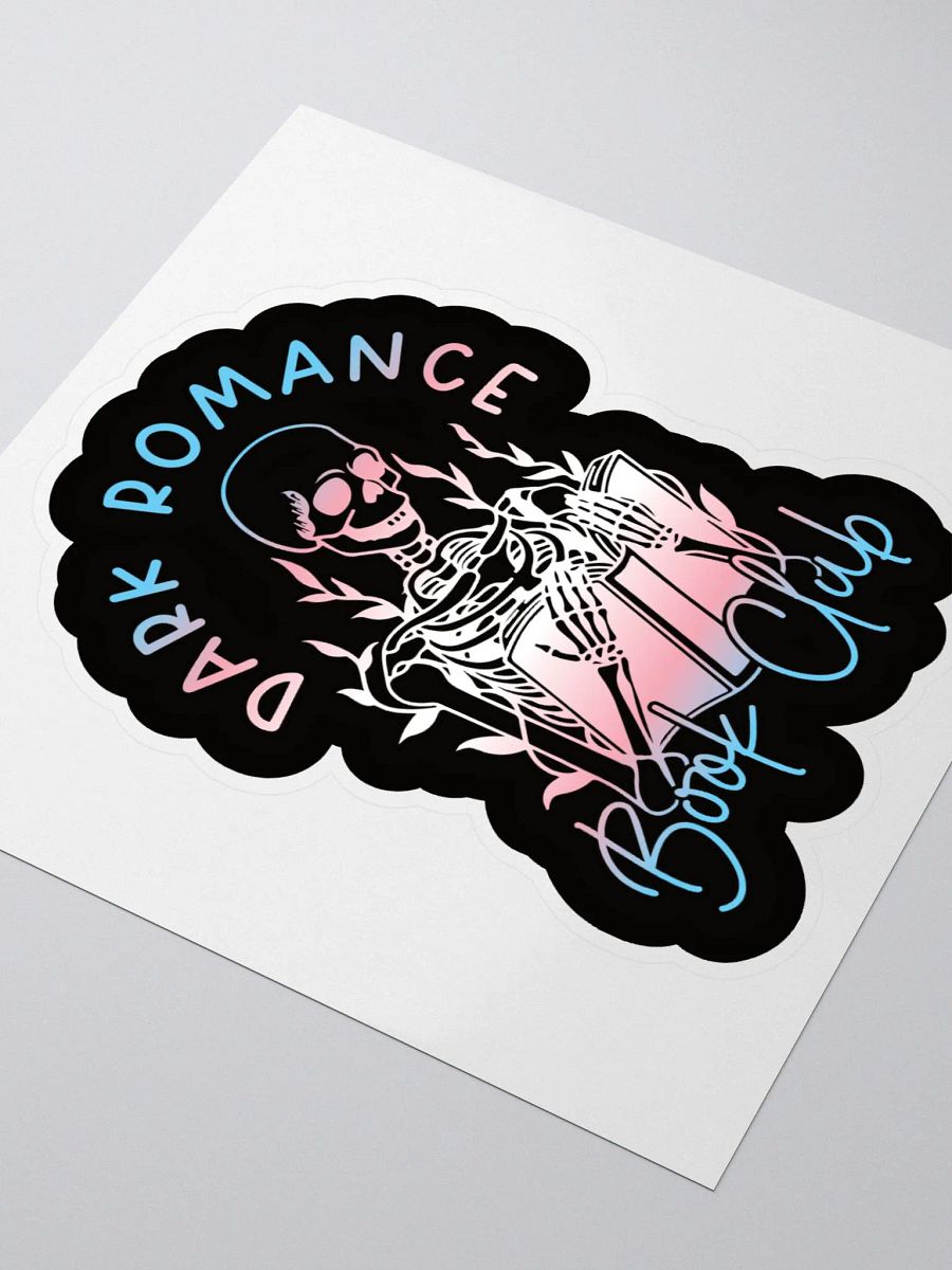 Dark Romance Trans Flag Sticker product image (5)