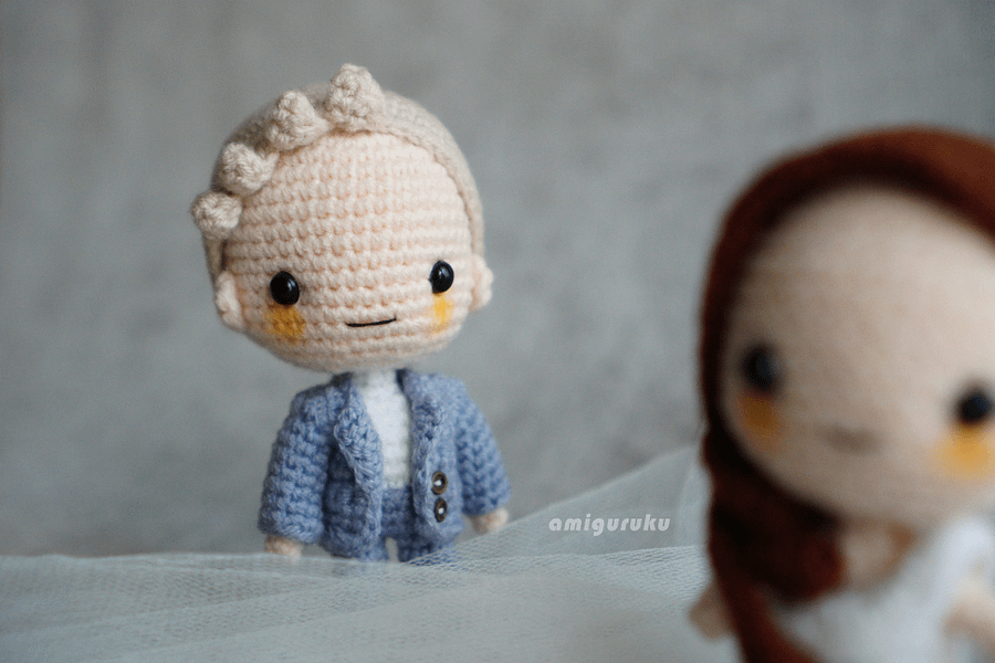 Wedding Couple Elena and Edward - PDF Pattern product image (3)