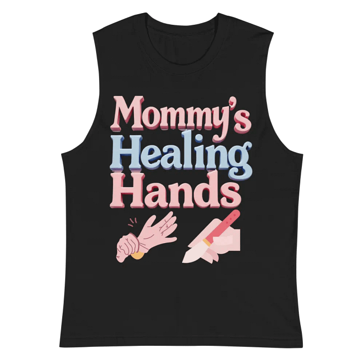 Mommy's Healing Hands Muscle Tank product image (3)
