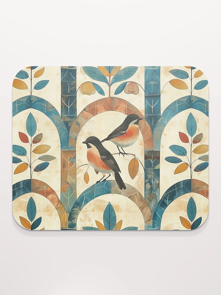 Birds on Arches Mouse Pad by Treasure Pie product image (2)
