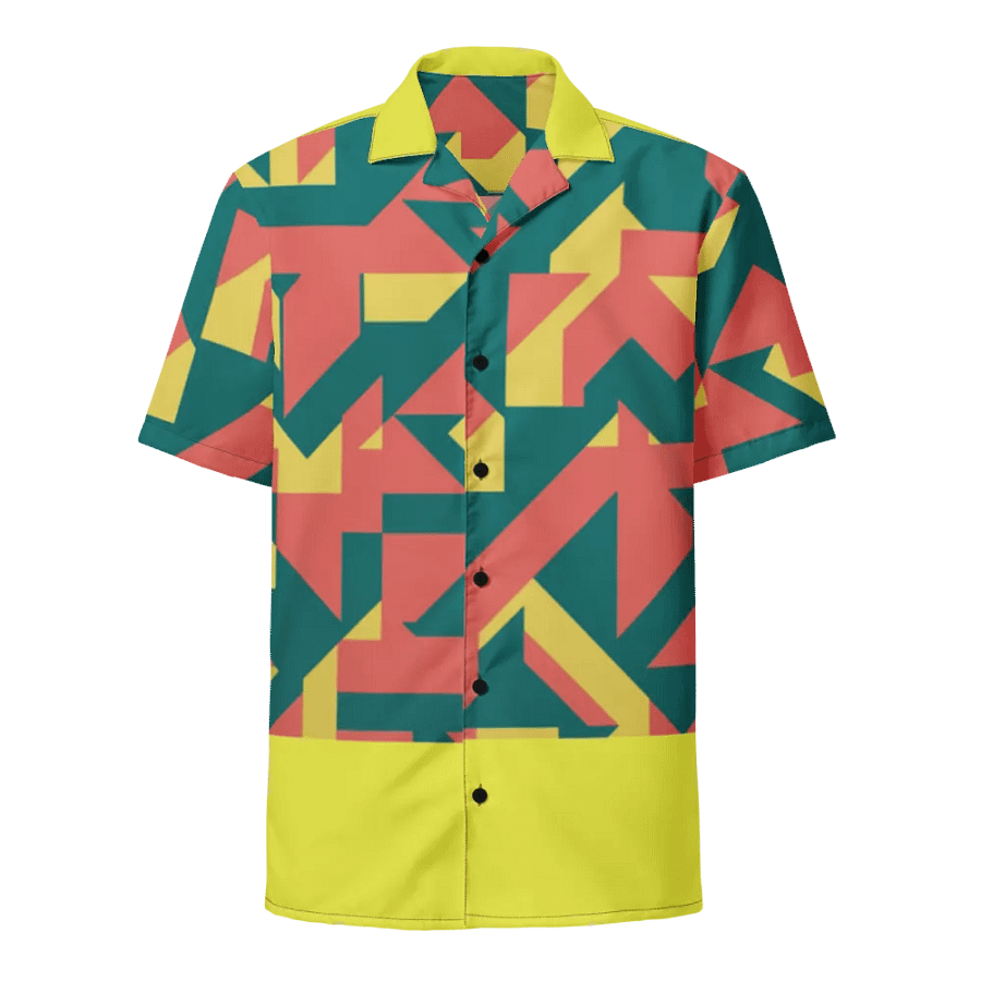 Tropical Geometry Hawaiian Shirt product image (2)